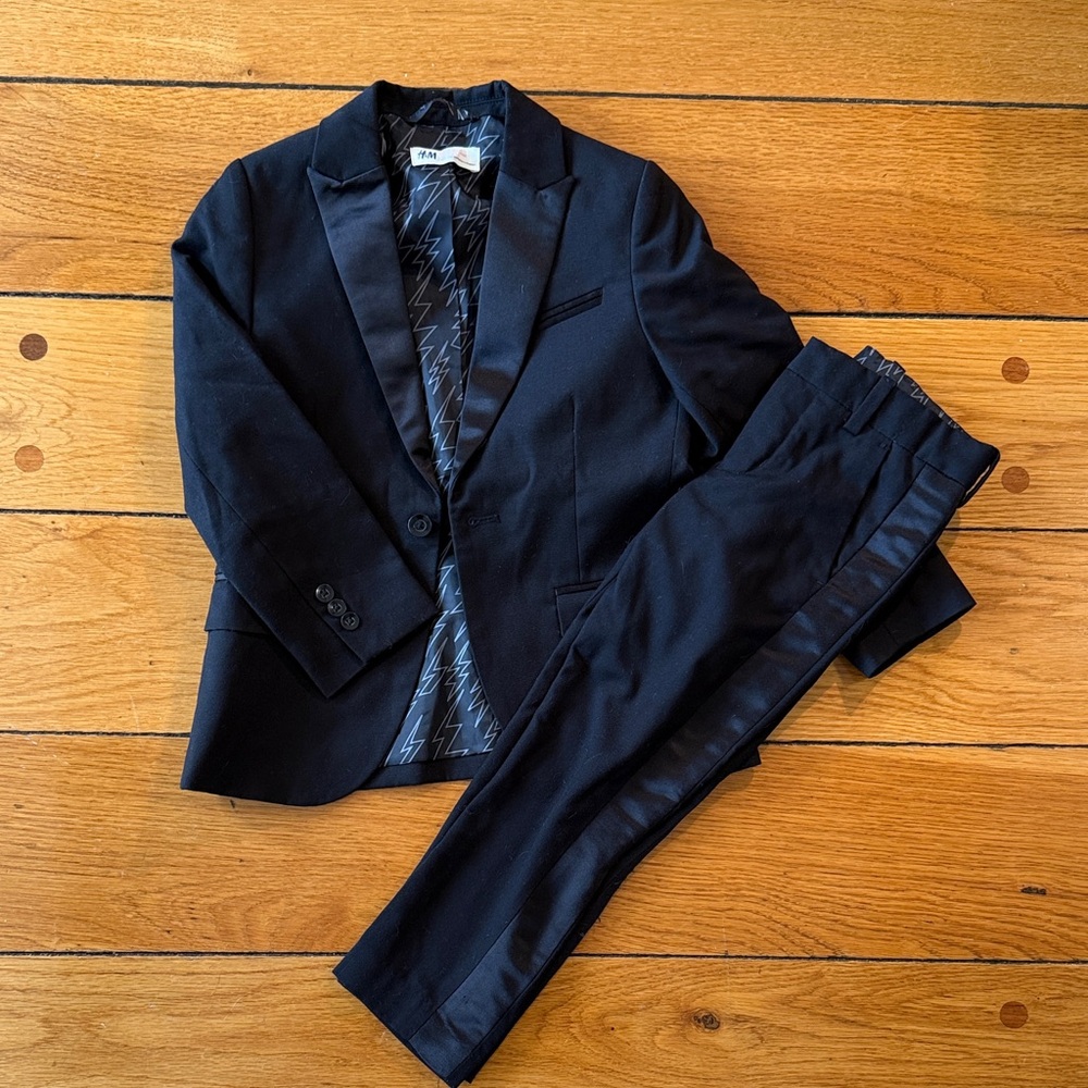 Classic Boys' Black Suit Blazer & Pants